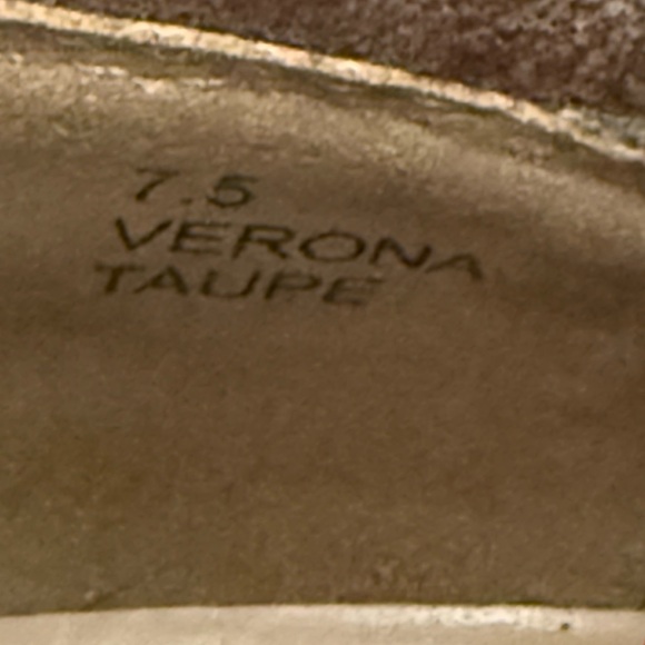 Sole Society 7.5 Brown Suede Faux Fur Lined Ankle Boots Cow Suede Cozy Winter - Picture 2 of 10